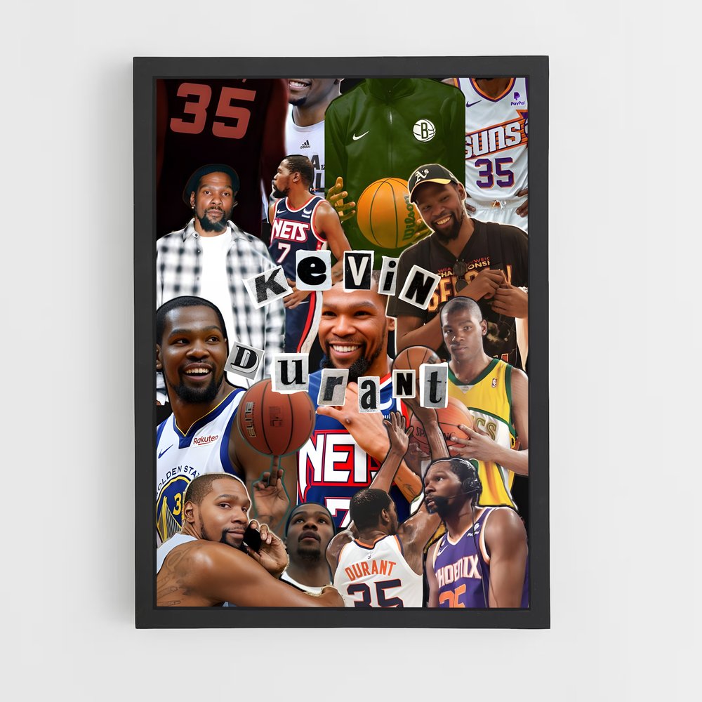 Poster Légende de la NBA – affiche Basketball (vue 2)